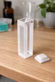 LABARTâ„¢ 10mm Pathlength, 0.7ml Quartz Micro Spectrophotometer Cuvette, 2 Windows, LSP1Q-244
